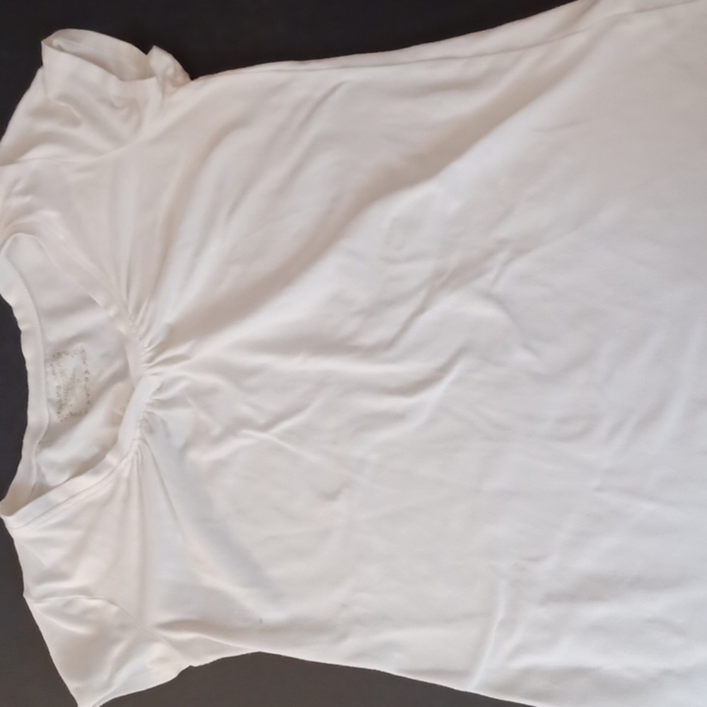 Motherhood maternity white tee shirt size S/P cotton